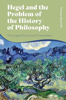 Hegel and the Problem of the History of Philosophy cover