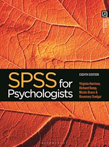 SPSS for Psychologists cover