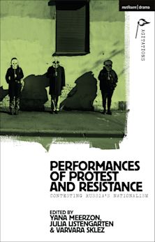 Performances of Protest and Resistance cover