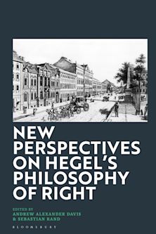 New Perspectives on Hegel's Philosophy of Right cover