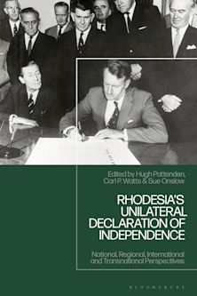 Rhodesia's Unilateral Declaration of Independence cover
