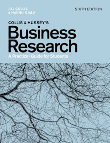 Collis and Hussey's Business Research cover