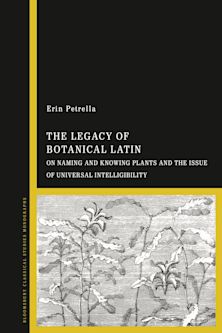 The Legacy of Botanical Latin cover