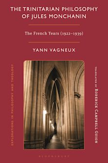 The Trinitarian Philosophy Of Jules Monchanin cover
