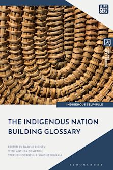 The Indigenous Nation Building Glossary cover