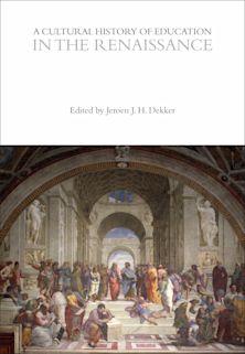 Cultural History of Education in the Renaissance cover