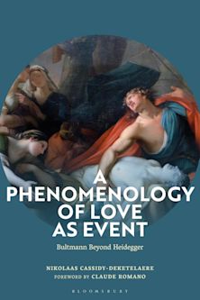 A Phenomenology of Love as Event cover
