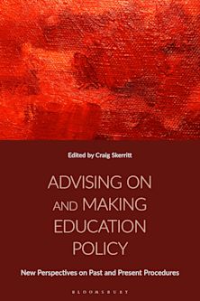 Advising on and Making Education Policy cover