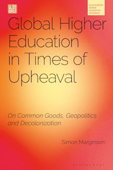 Global Higher Education in Times of Upheaval cover