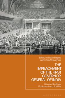 The Impeachment of the First Governor General of India cover