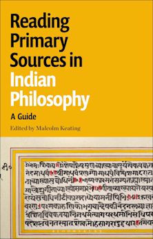 Reading Primary Sources in Indian Philosophy cover