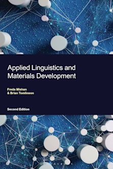 Applied Linguistics and Materials Development cover