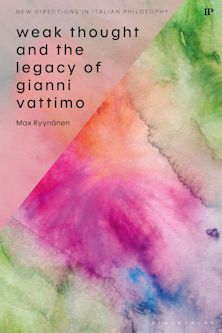 Weak Thought and the Legacy of Gianni Vattimo cover