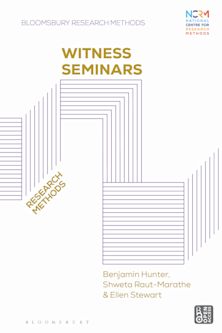 Witness Seminars cover