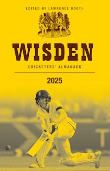Wisden Cricketers' Almanack 2025 cover
