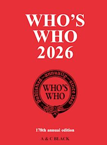 Who's Who 2026 cover