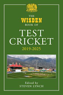 The Wisden Book of Test Cricket 2019–2025 cover