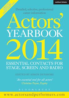 Actors' Yearbook 2014 cover