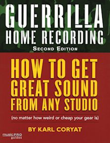 Guerrilla Home Recording cover