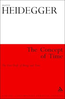 The Concept of Time cover