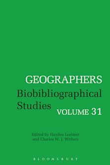 Geographers cover