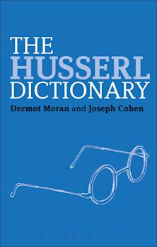 The Husserl Dictionary cover