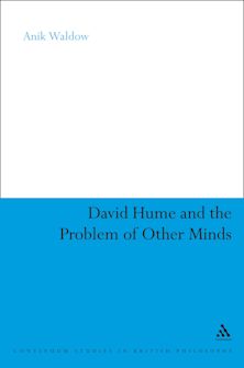 David Hume and the Problem of Other Minds cover