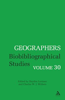 Geographers cover