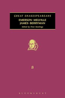 Emerson, Melville, James, Berryman cover