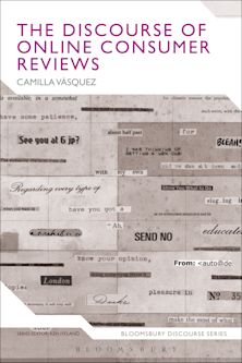 The Discourse of Online Consumer Reviews cover