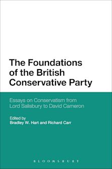Foundations of the British Conservative Party cover