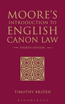 Moore's Introduction to English Canon Law cover