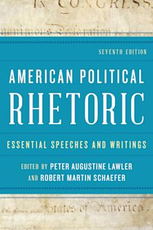 American Political Rhetoric cover