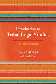 Introduction to Tribal Legal Studies cover