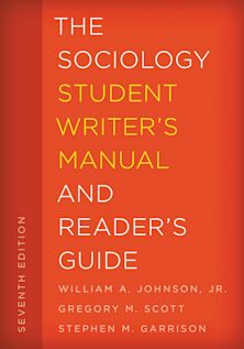 The Sociology Student Writer's Manual and Reader's Guide cover