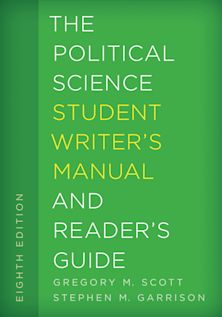 The Political Science Student Writer's Manual and Reader's Guide cover