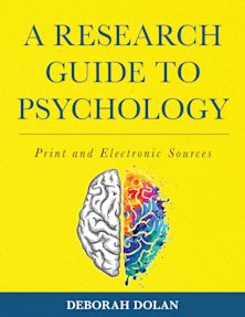 Research Guide to Psychology cover