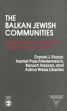 The Balkan Jewish Communities cover