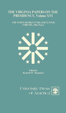 The Virginia Papers on the Presidency cover