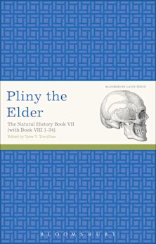 Pliny the Elder: The Natural History Book VII (with Book VIII 1-34) cover