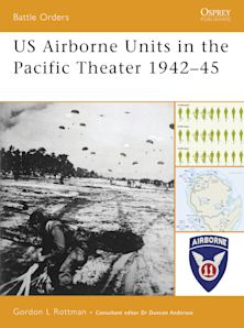 US Airborne Units in the Pacific Theater 1942–45 cover