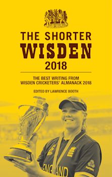 The Shorter Wisden 2018 cover