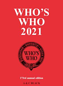 Who's Who 2021 cover