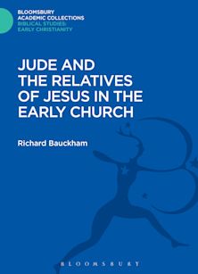 Jude and the Relatives of Jesus in the Early Church cover
