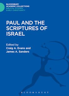 Paul and the Scriptures of Israel cover