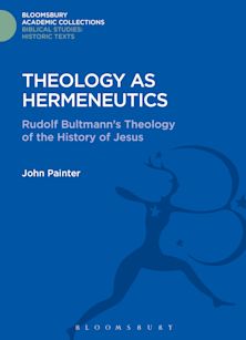 Theology as Hermeneutics cover