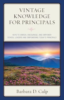 Vintage Knowledge for Principals cover