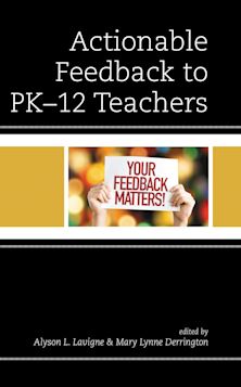 Actionable Feedback to PK-12 Teachers cover