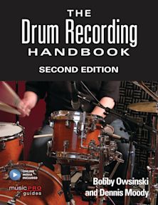 The Drum Recording Handbook cover