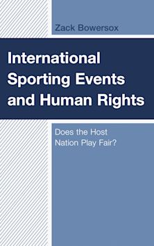 International Sporting Events and Human Rights cover